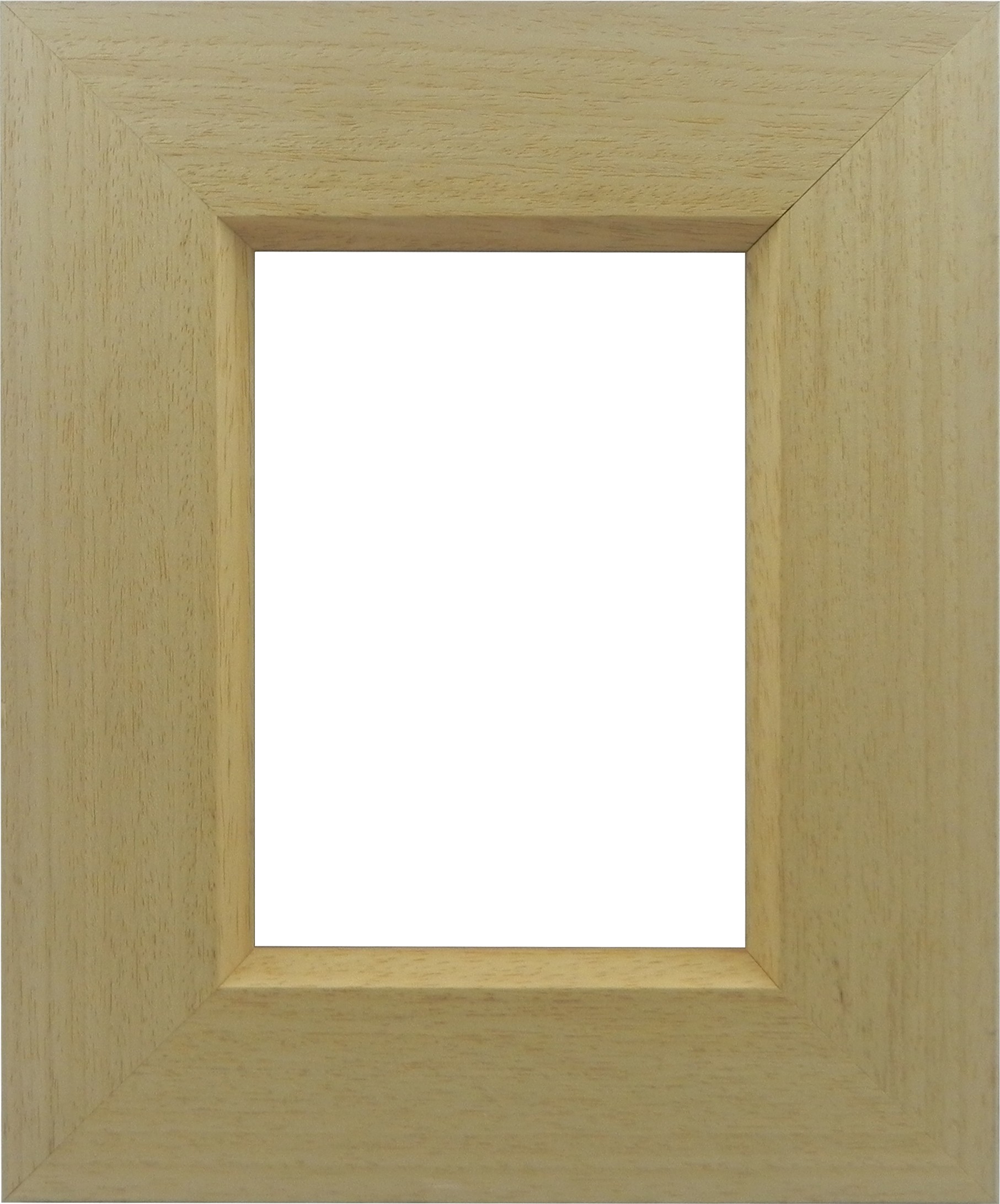 Picture Frame Flat Case Natural Timber