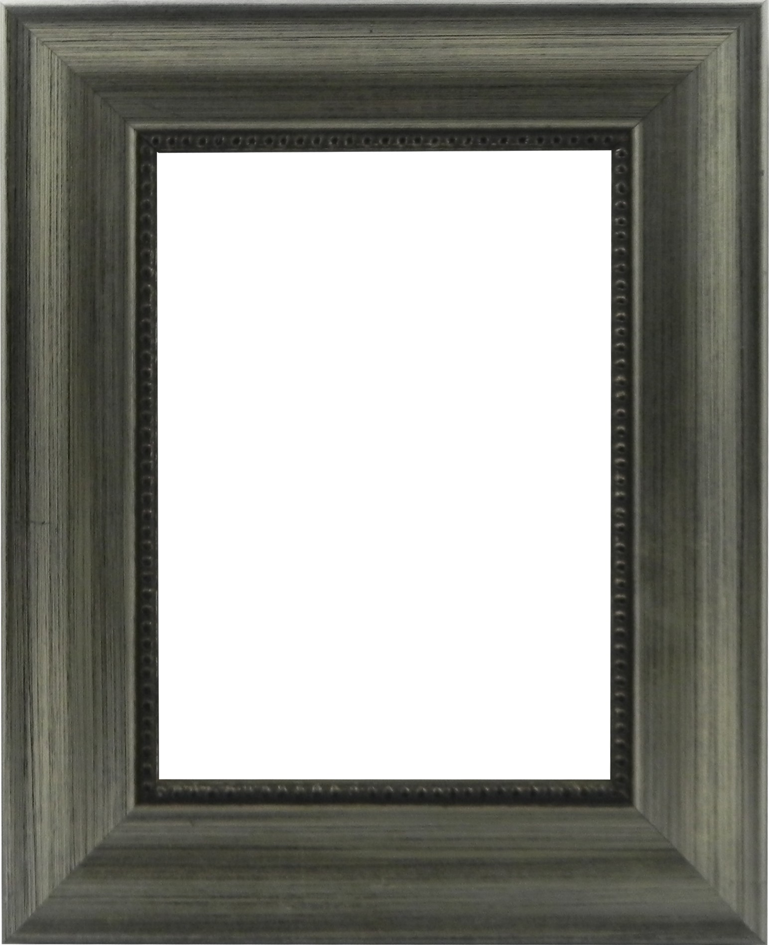 Picture Frame Beaded Edge Silver