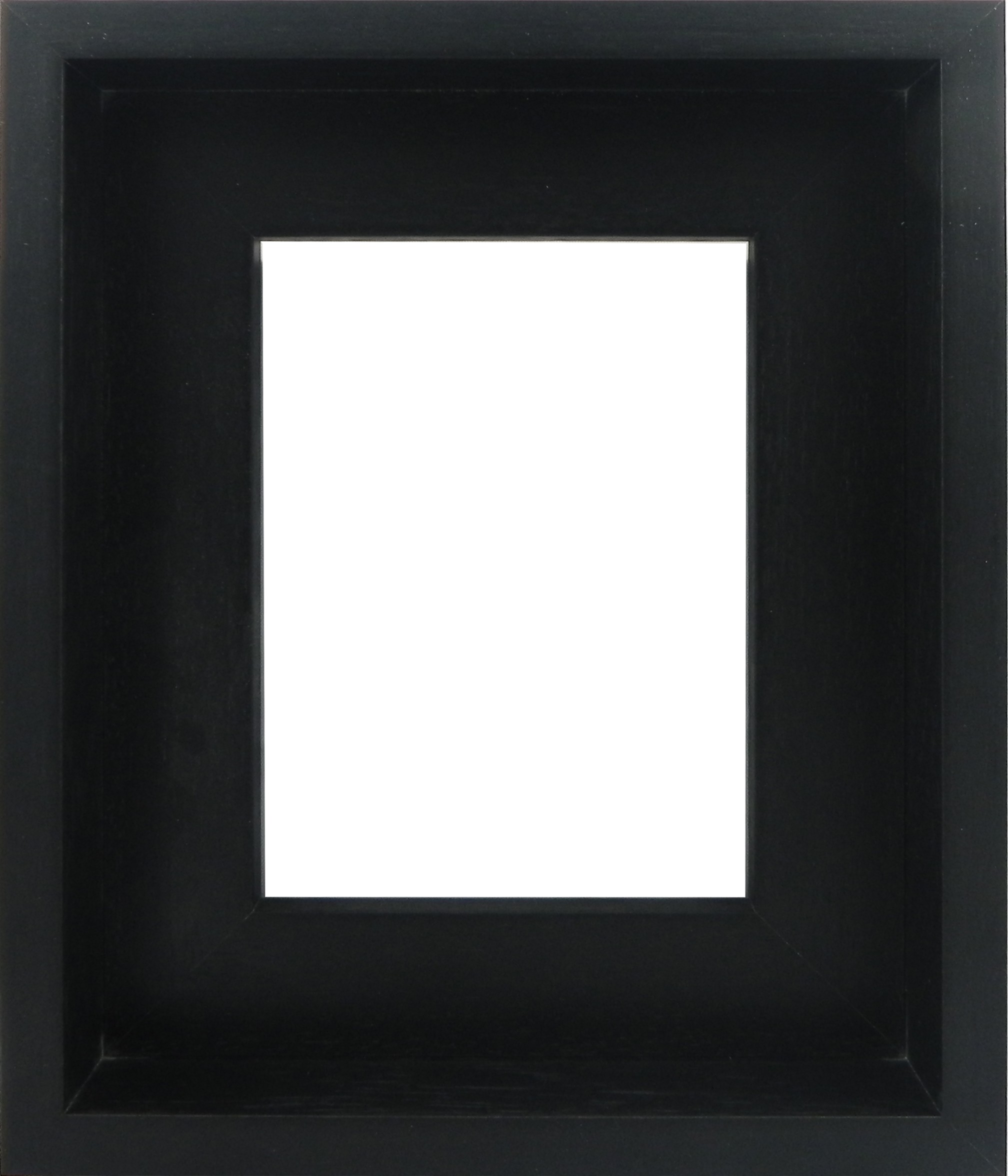 Inset L Shape Black