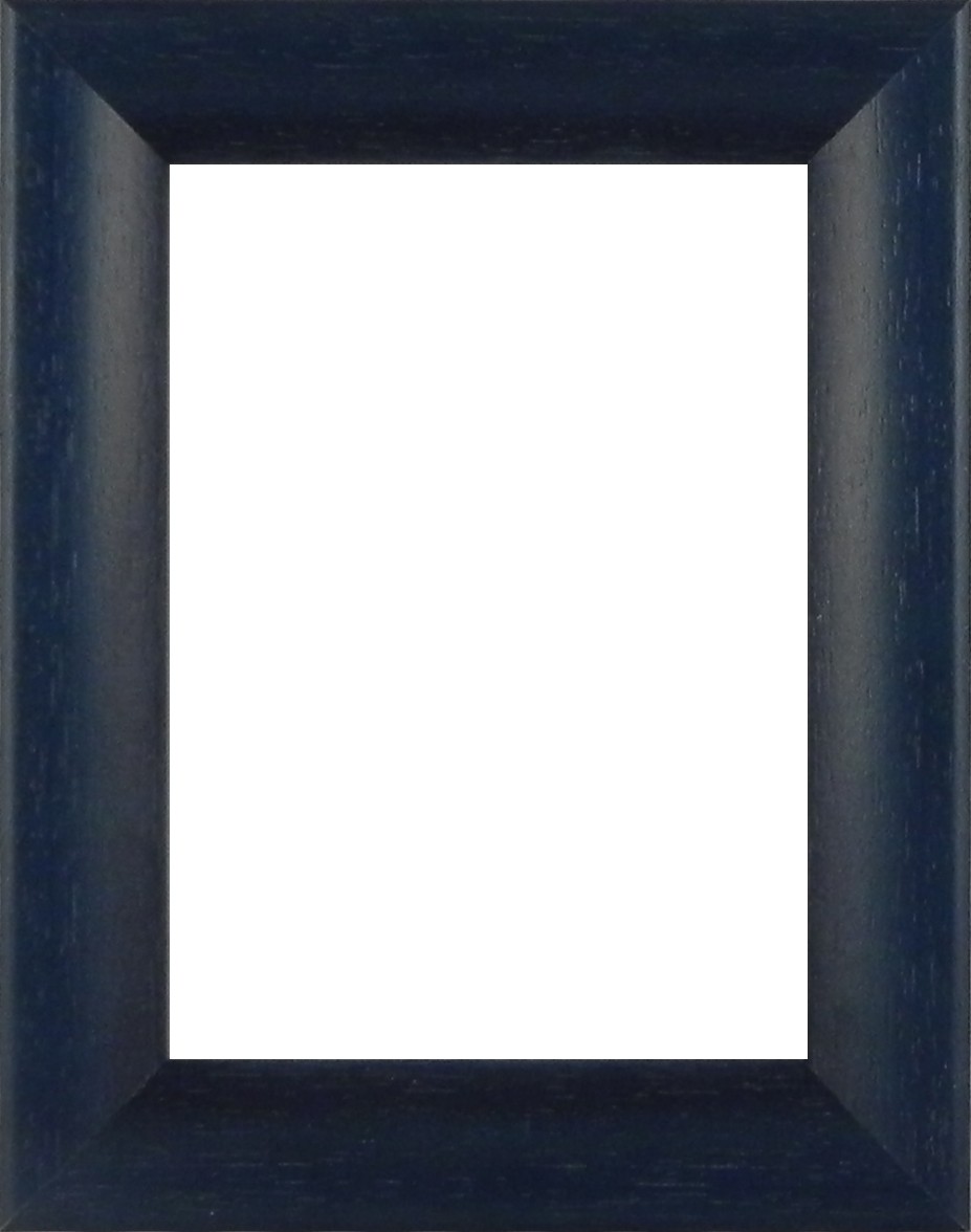 Picture Frame Bevel Washed Blue