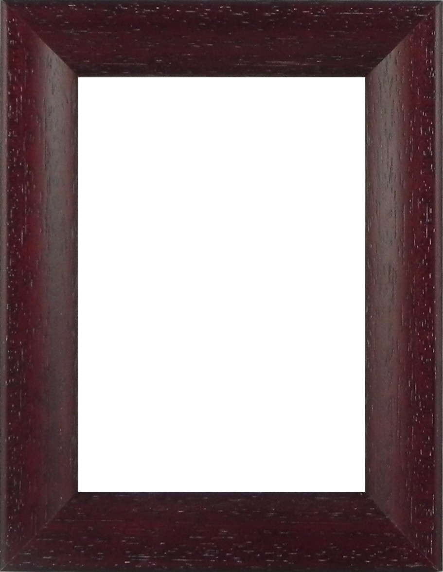 Picture Frame Bevel Washed Mahogany