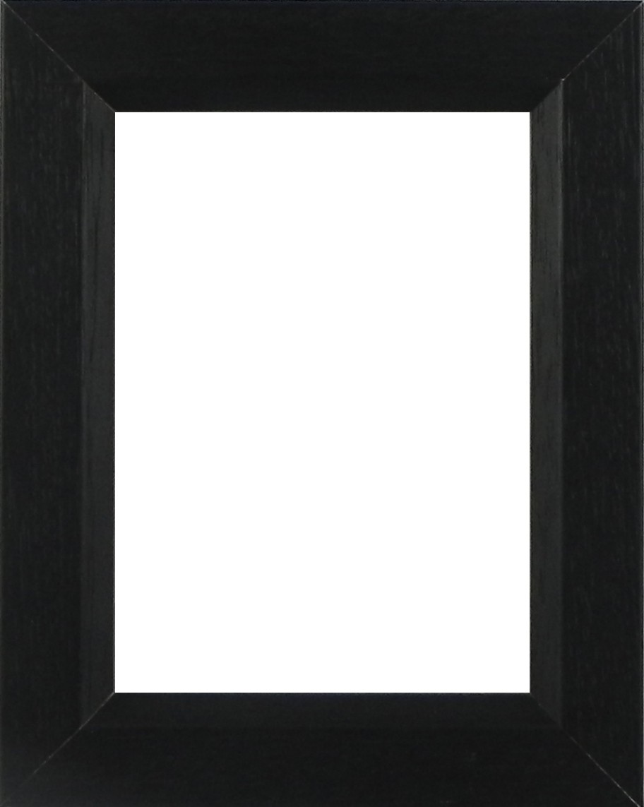 Picture Frame Black with chamfer medium