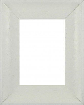 Picture Frame Inset Scoop Off White