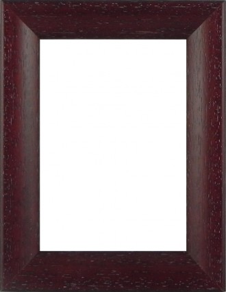 Picture Frame Bevel Washed Mahogany