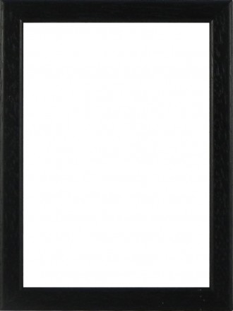 Picture Frame Flat Black Slim