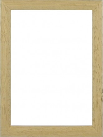 Picture Frame Square Box sm Natural Timber