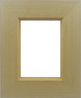 Picture Frame Flat Case Natural Timber