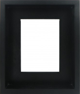 Inset L Shape Black