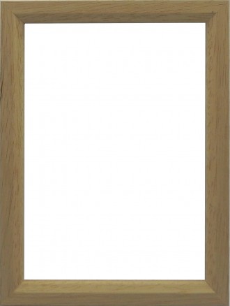 Picture Frame Slim Natural with chamfer