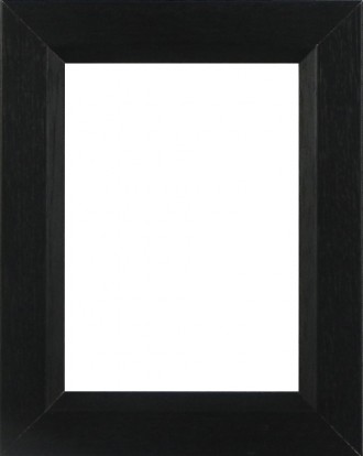 Picture Frame Black with chamfer medium