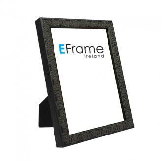 Photo Frame Ornate Black